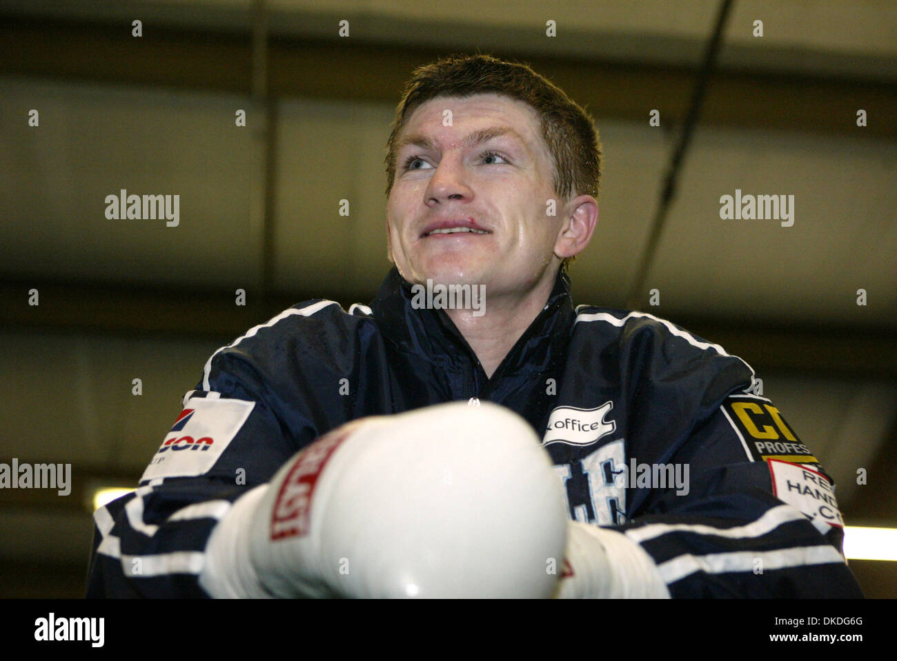 Jan 16, 2007 ; Las Vegas, NV, USA ; Ricky Hatton fonctionne en haut rang de sport à Las Vegas, Nevada pour la journée des médias pour l'Angleterre, Ricky Hatton vs Hitman'' Columbia's Juan Urango double fer ''. Les deux combattants sont invaincus, ils sont prévus pour lutter contre 01-20-2007 à Paris l'Hotel & Casino à Las Vegas pour l'IBF Poids welter Junior Championship. L'événement sera présenté en direct sur HBO Banque D'Images