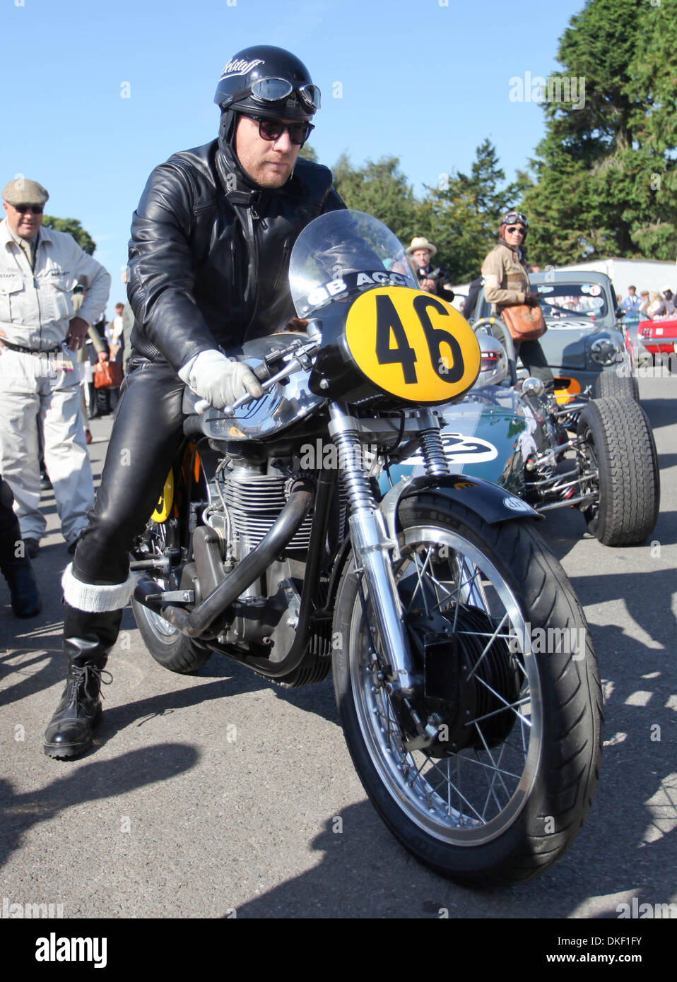 Ewan McGregor Goodwood Revival 2012 à Goodwood Estate Chichester England - 15.09.12 Banque D'Images