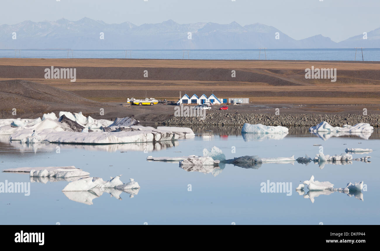 Iceberg Jökulsárlón Lagoon, Iceland Banque D'Images