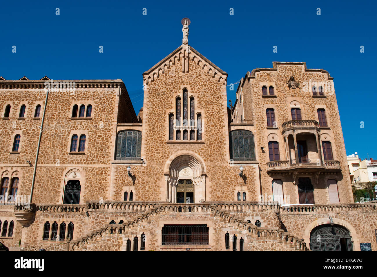 San Jose de la Montana, l'église de Barcelone, Catalogne, Espagne Banque D'Images