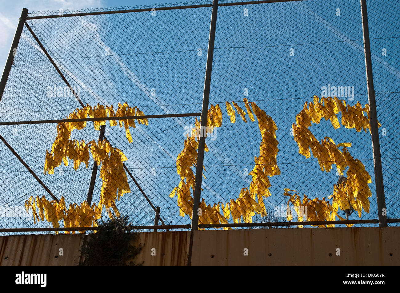 SOS, Barcelone, Catalogne, Espagne Banque D'Images