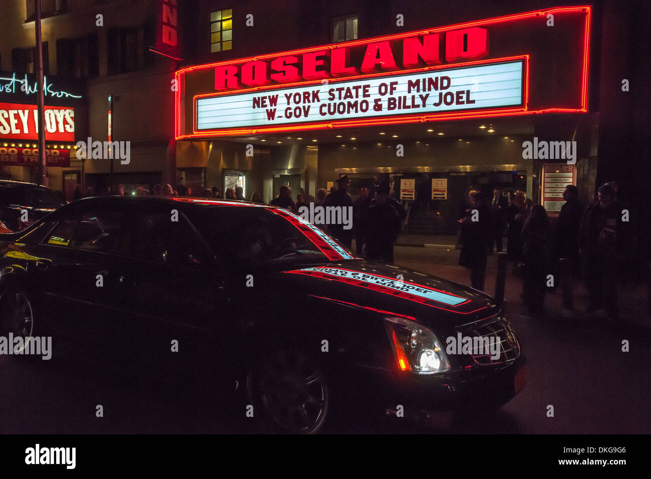 Le gouverneur Andrew Cuomo NYS détient son anniversaire avec collecteur de Billy Joel au Hammerstein Ballroom Banque D'Images