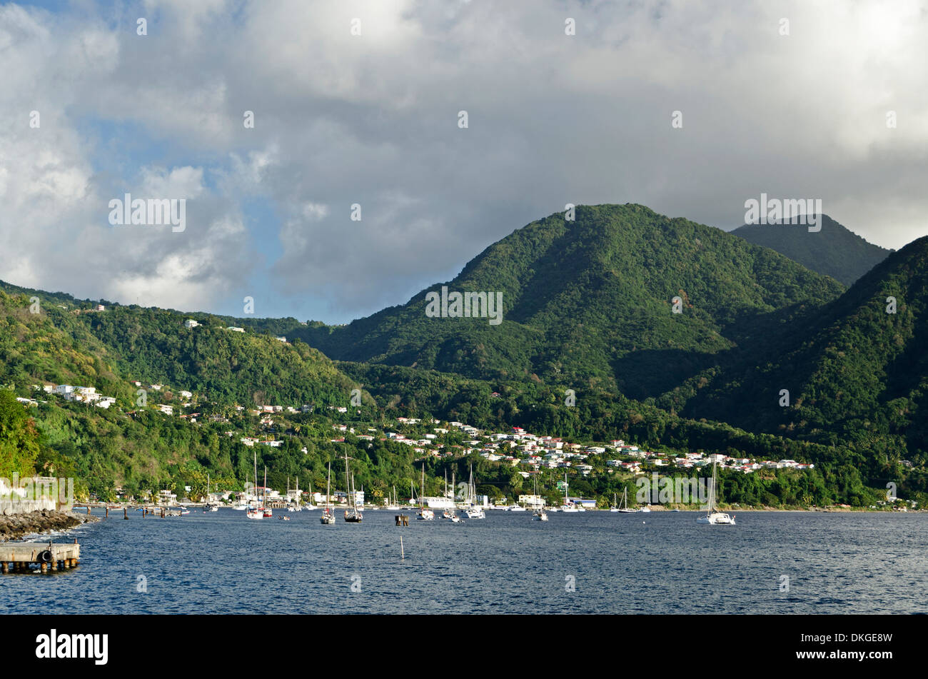 Roseau, Dominique, îles du Vent, Petites Antilles, Antilles, Caraïbes, Amérique Latine Banque D'Images