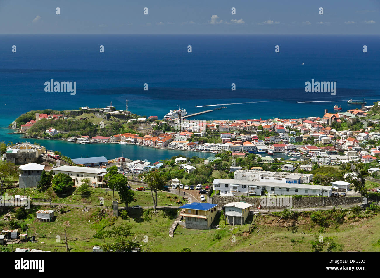 Saint George's, Grenade, Îles du Vent, Petites Antilles, Antilles, Caraïbes, Amérique Latine Banque D'Images