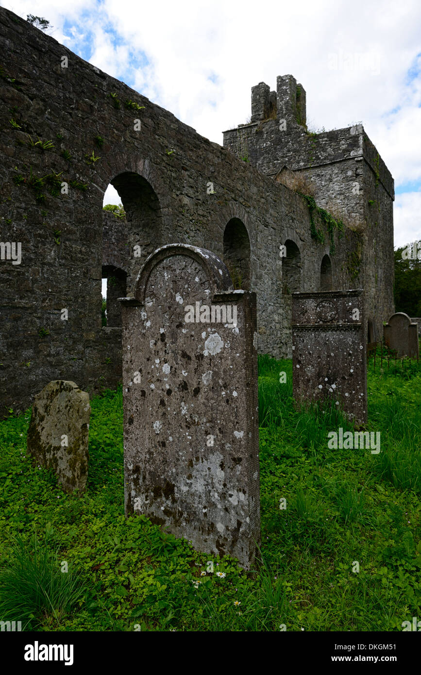 St saint oliver plunketts église famille oldcastle loughcrew meath Irlande Lieu de naissance Banque D'Images