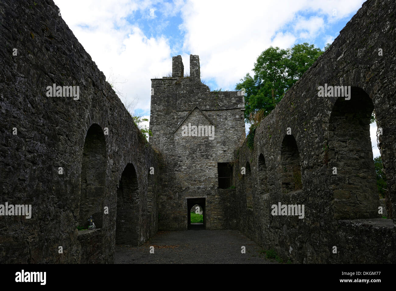 St saint oliver plunketts église famille oldcastle loughcrew meath Irlande Lieu de naissance Banque D'Images