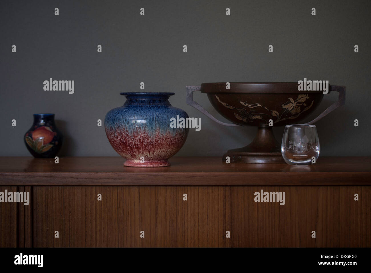 Nature morte avec vase Banque D'Images