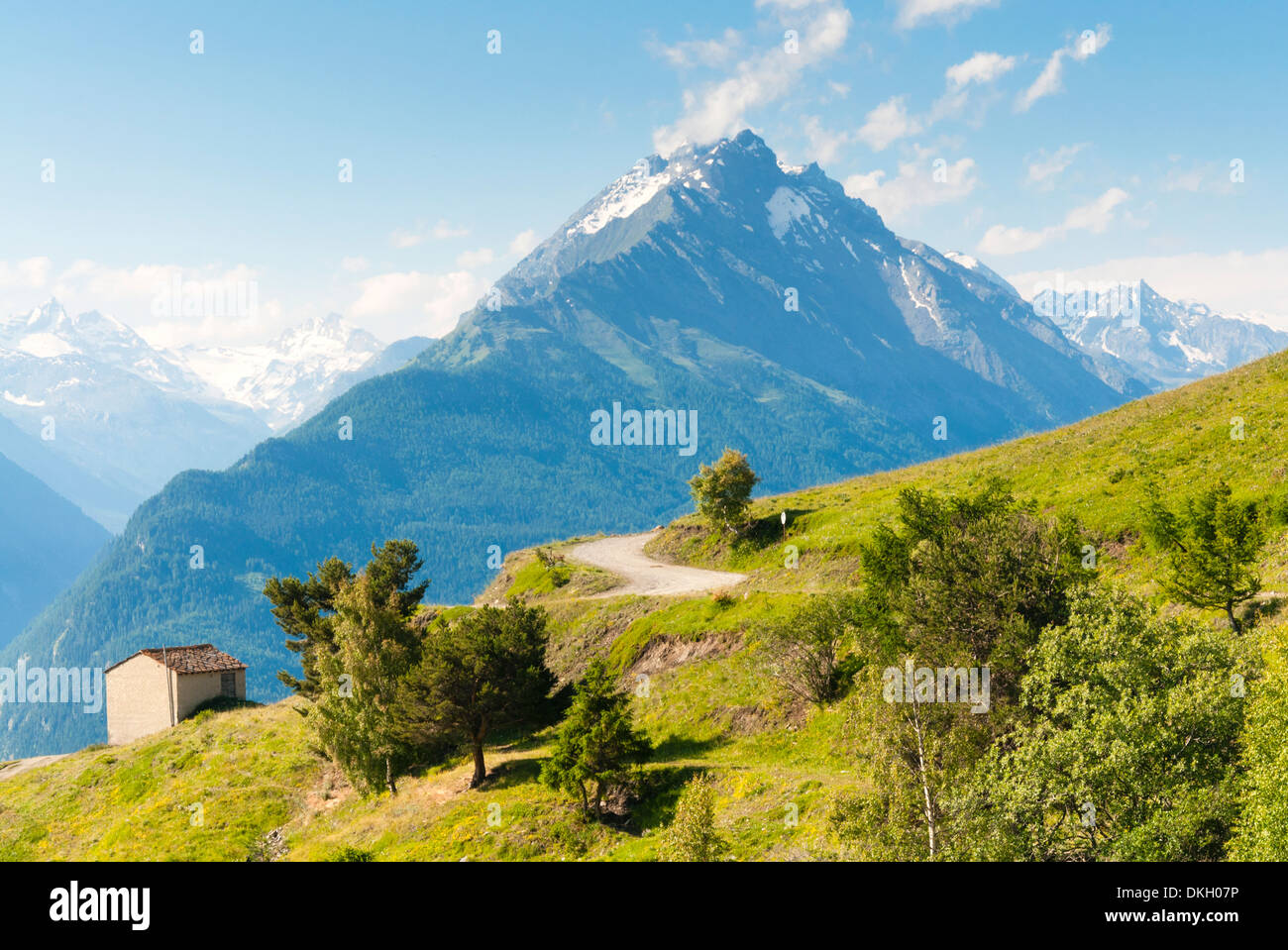 Grand Phénomène, vallée d'Aoste, Alpes italiennes, l'Italie, l'Europe Banque D'Images