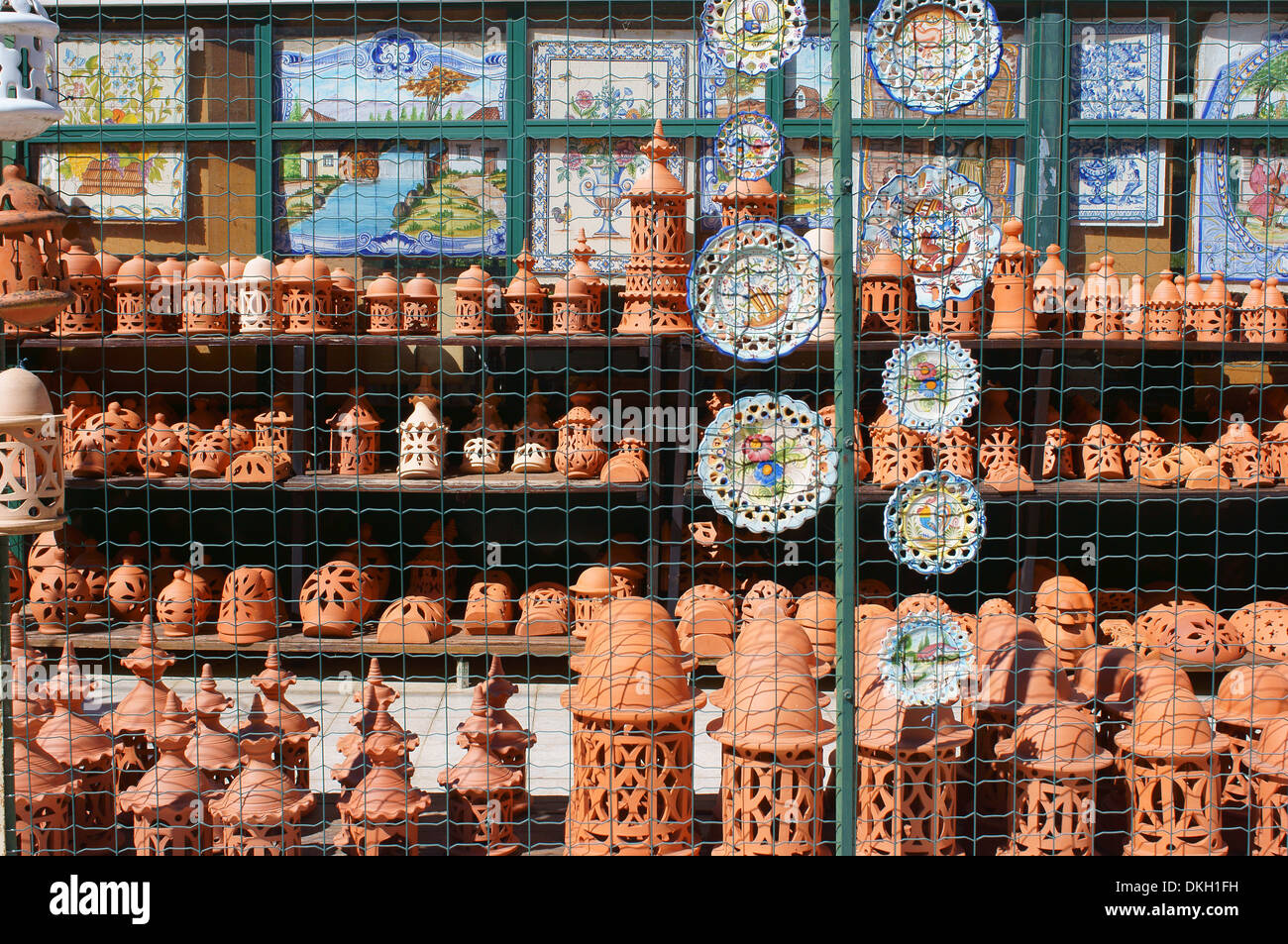 Les céramiques ornementales Algarve Algarve Portugal Banque D'Images