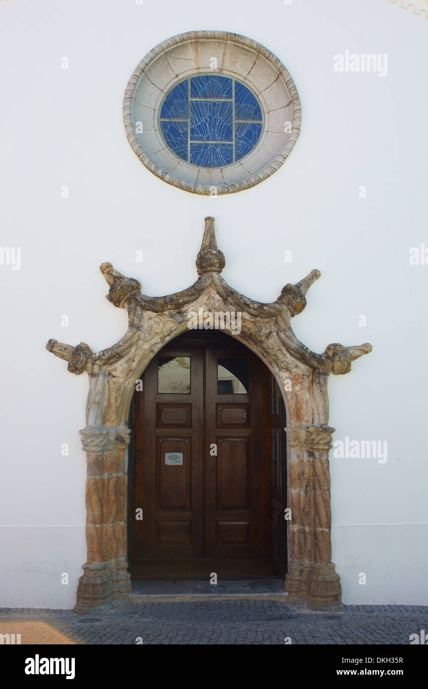 L'Église mère Alte Algarve Portugal Banque D'Images