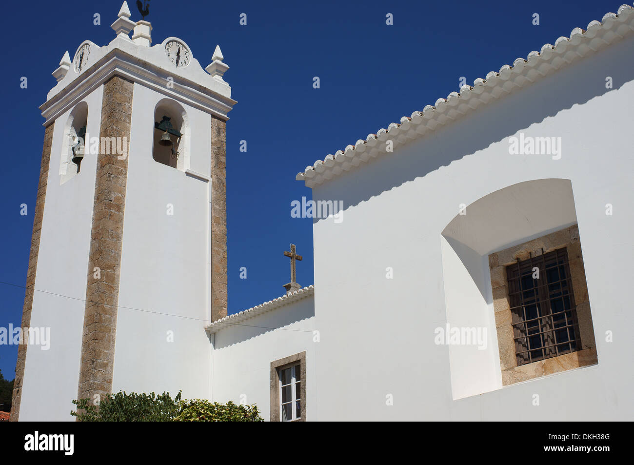L'Église mère Alte Algarve Portugal Banque D'Images