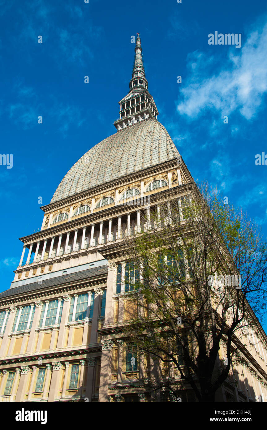 La tour de Mole Antonelliana Turin ville centrale Région du Piémont en Italie du nord Europe Banque D'Images