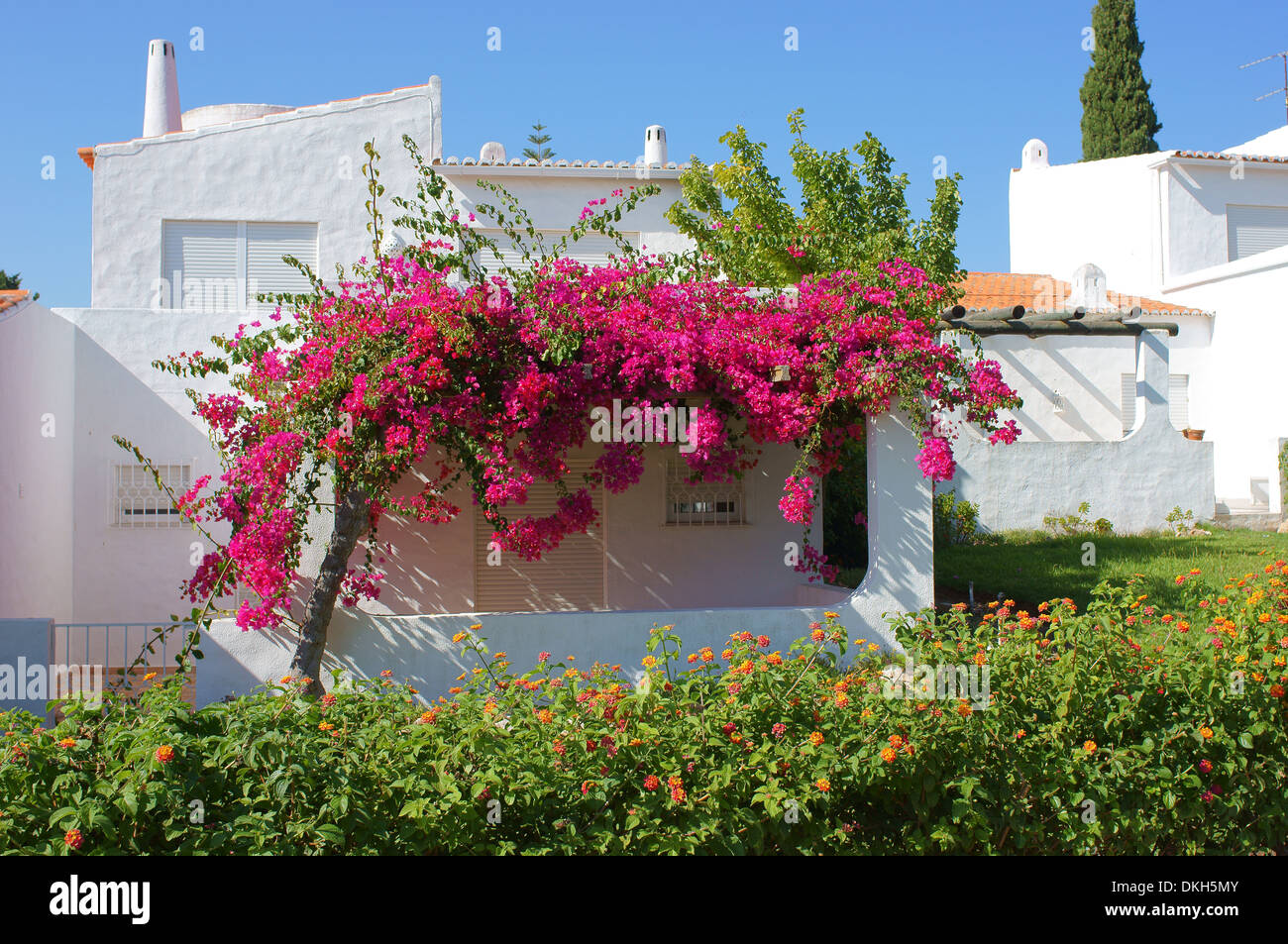 Algarve Portugal Algarve maison pittoresque Banque D'Images
