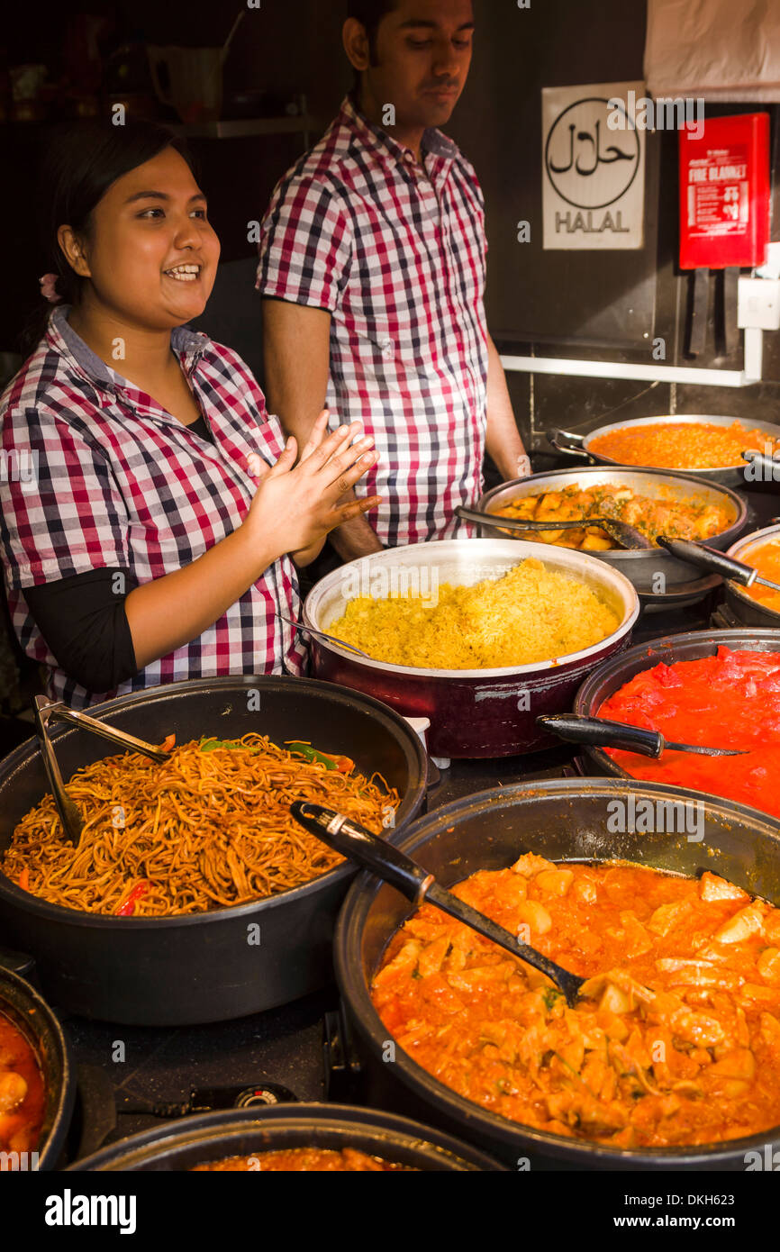 Camden Lock Village Market - Food Banque D'Images