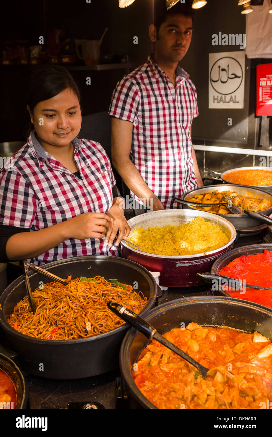 Camden Lock Village Market - Food Banque D'Images