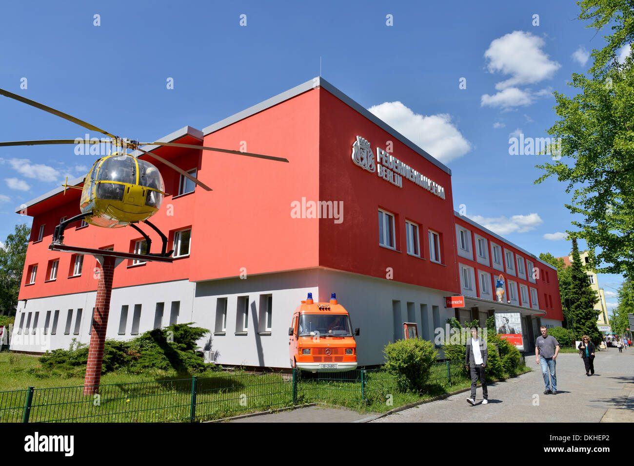 Feuerwehrmuseum, Berliner Strasse, Tegel, Berlin, Deutschland Banque D'Images