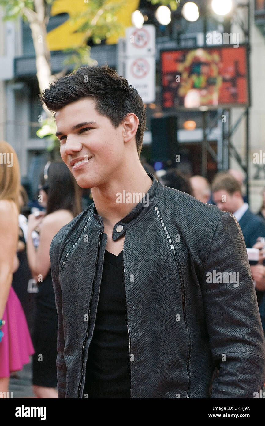 22 juin 2009 - Toronto, Ontario, Canada - 21 juin 2009 - Toronto, Ont.Taylor Lautner, du tapis rouge à la 2009 Much Music Video Awards. .Terry Ting/ Southcreek IME / Zuma Press (crédit Image : ©/ZUMApress.com) mondial Southcreek Banque D'Images