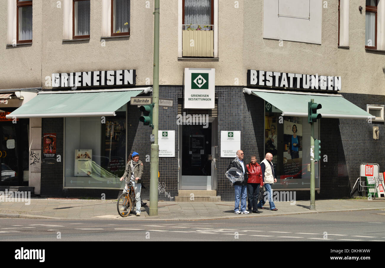La Ahorn-grieneisen, Muellerstrasse, Mariage, Berlin, Deutschland / Müllerstraße Banque D'Images