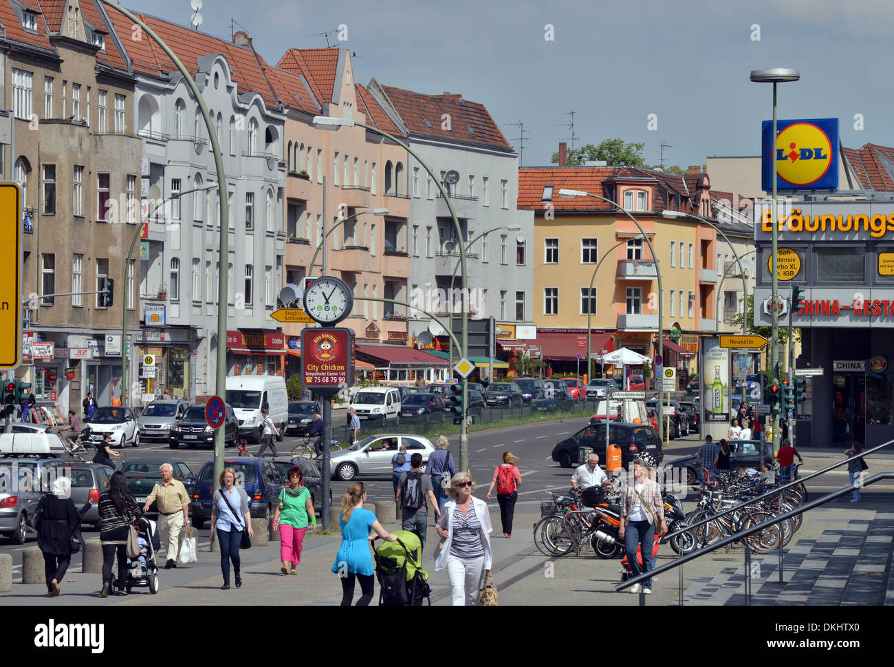 Tempelhofer Damm, Tempelhof, Berlin, Deutschland Banque D'Images