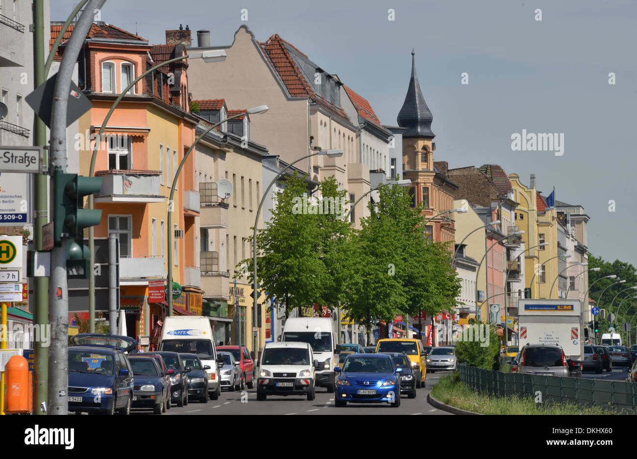 Tempelhofer Damm, Tempelhof, Berlin, Deutschland Banque D'Images