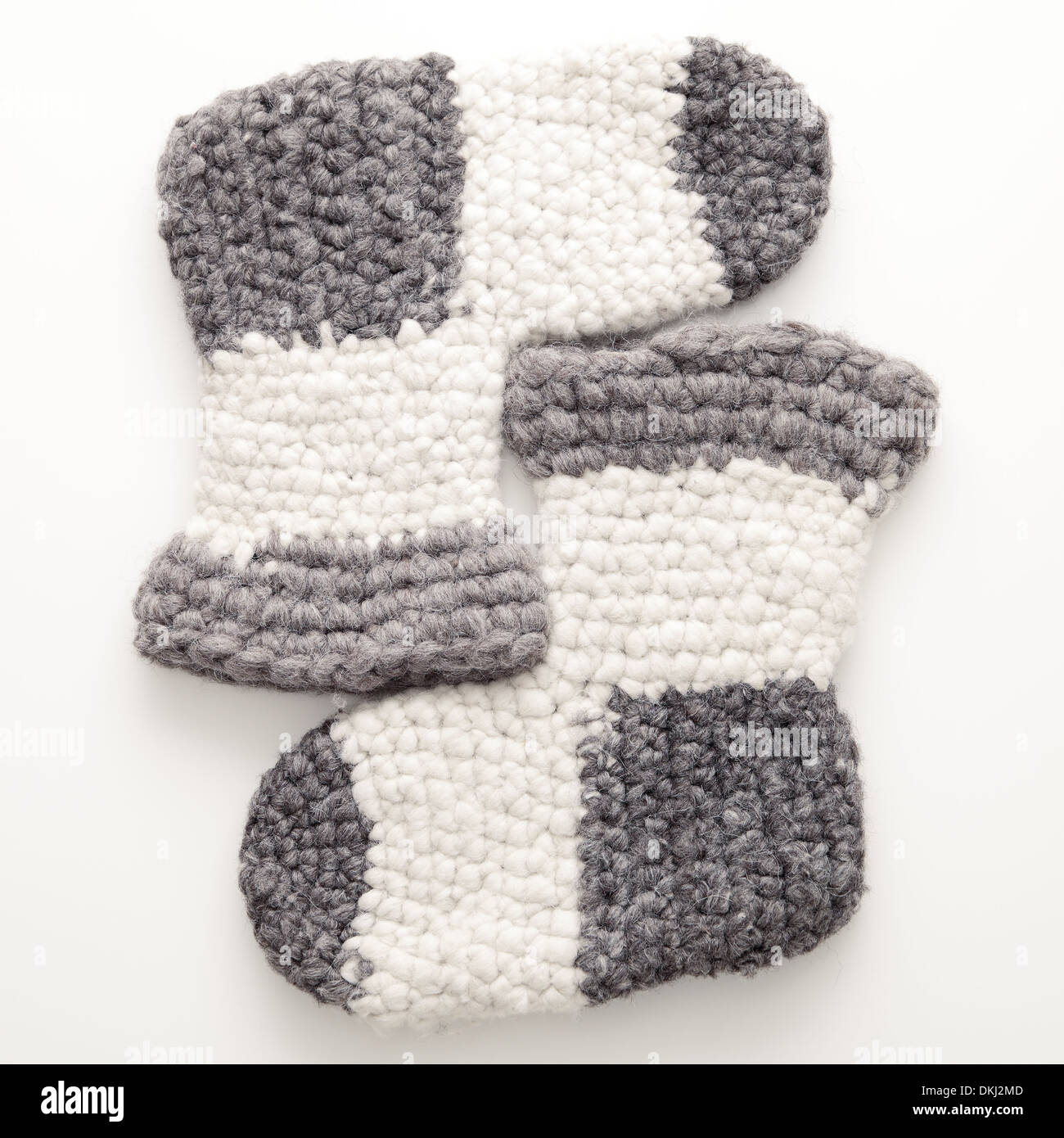 Chaussettes de laine, des vêtements d'hiver Banque D'Images