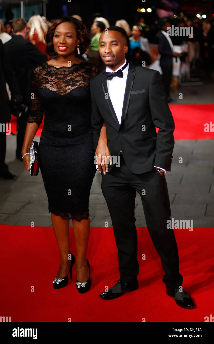 'Mandela : longue marche à la liberté' film premiere, Londres, Grande-Bretagne - 05 Dec 2013 Byrd Rene Banque D'Images