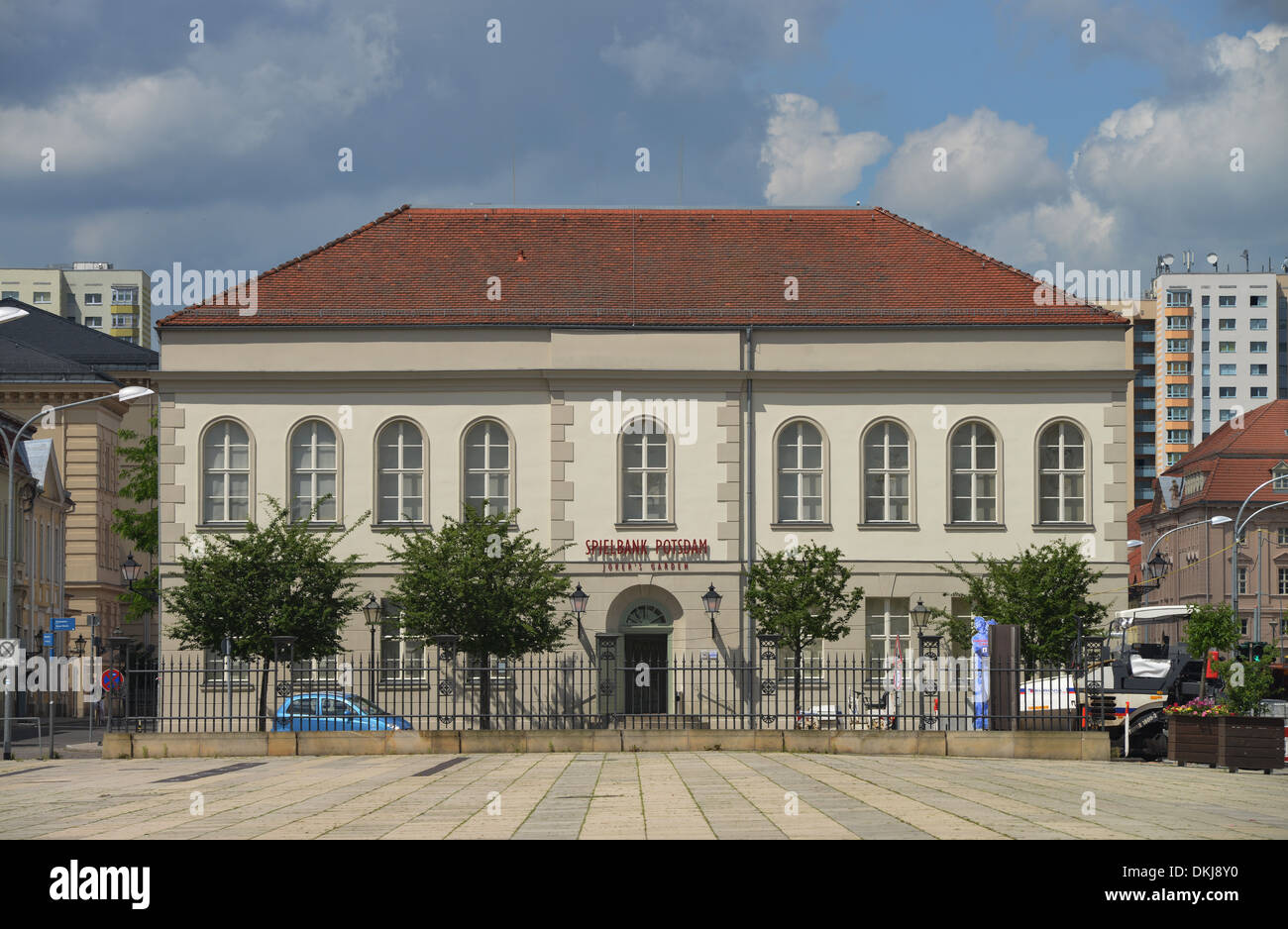Spielbank, Schlossstrasse, Potsdam, Brandebourg, Allemagne Banque D'Images