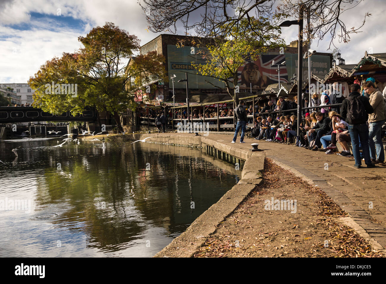 Camden Lock Village Market Banque D'Images