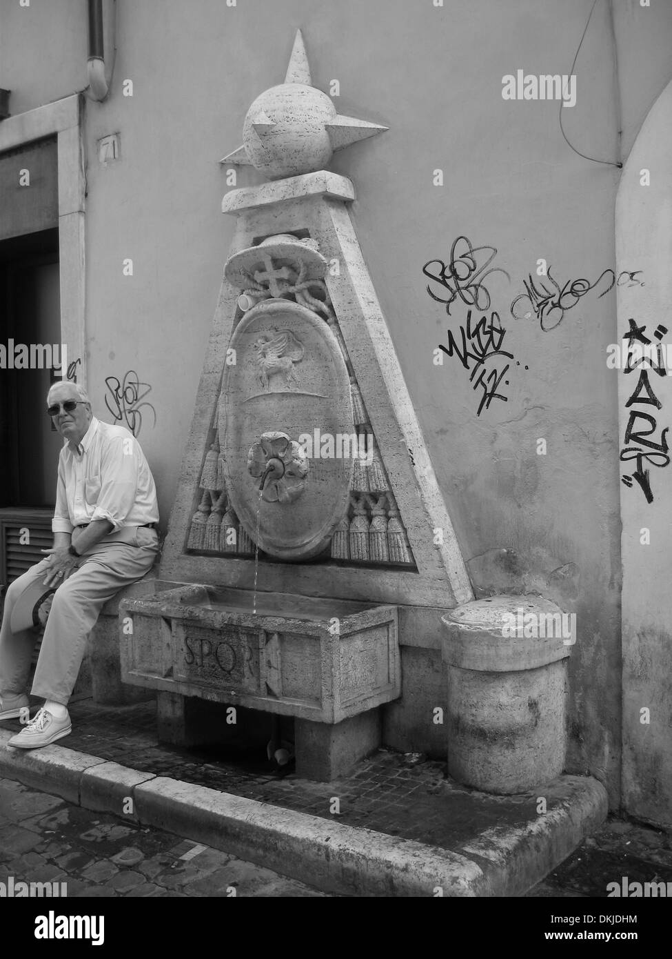 Rome, Rome, la Ville Éternelle, Roma capitale a une riche histoire qui remonte à plus de 2 500 ans. Banque D'Images
