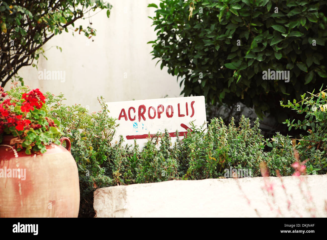 Acropole, Grèce Banque D'Images
