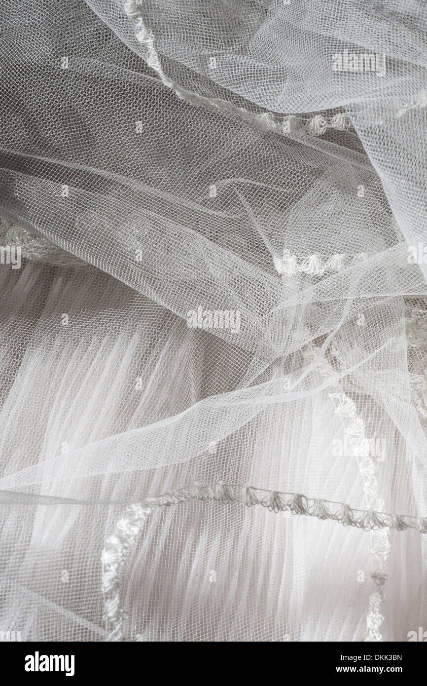 Années 80 Vintage Wedding Dress Still Life Banque D'Images