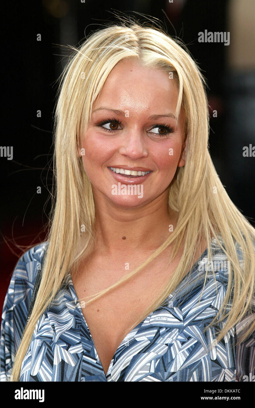 L'ACTRICE JENNIFER ELLISON.''BROOKSIDE''.DON, .Theatre Royal, Drury Lane, LON.20/04/2002.DI1159 Banque D'Images