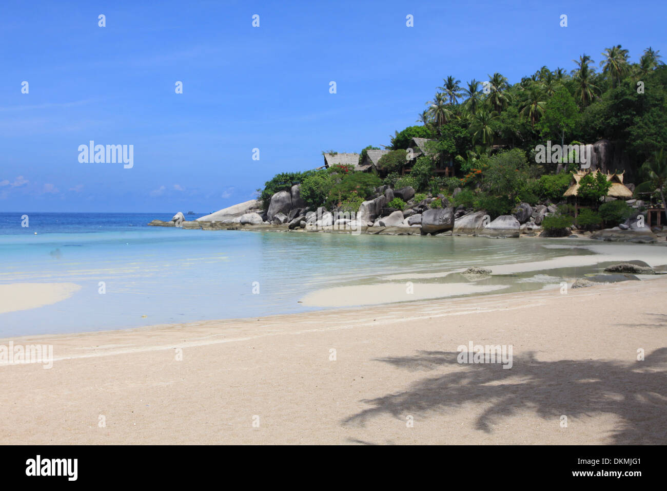 Sairee beach Thaïlande Koh Tao Beach Bar Banque D'Images