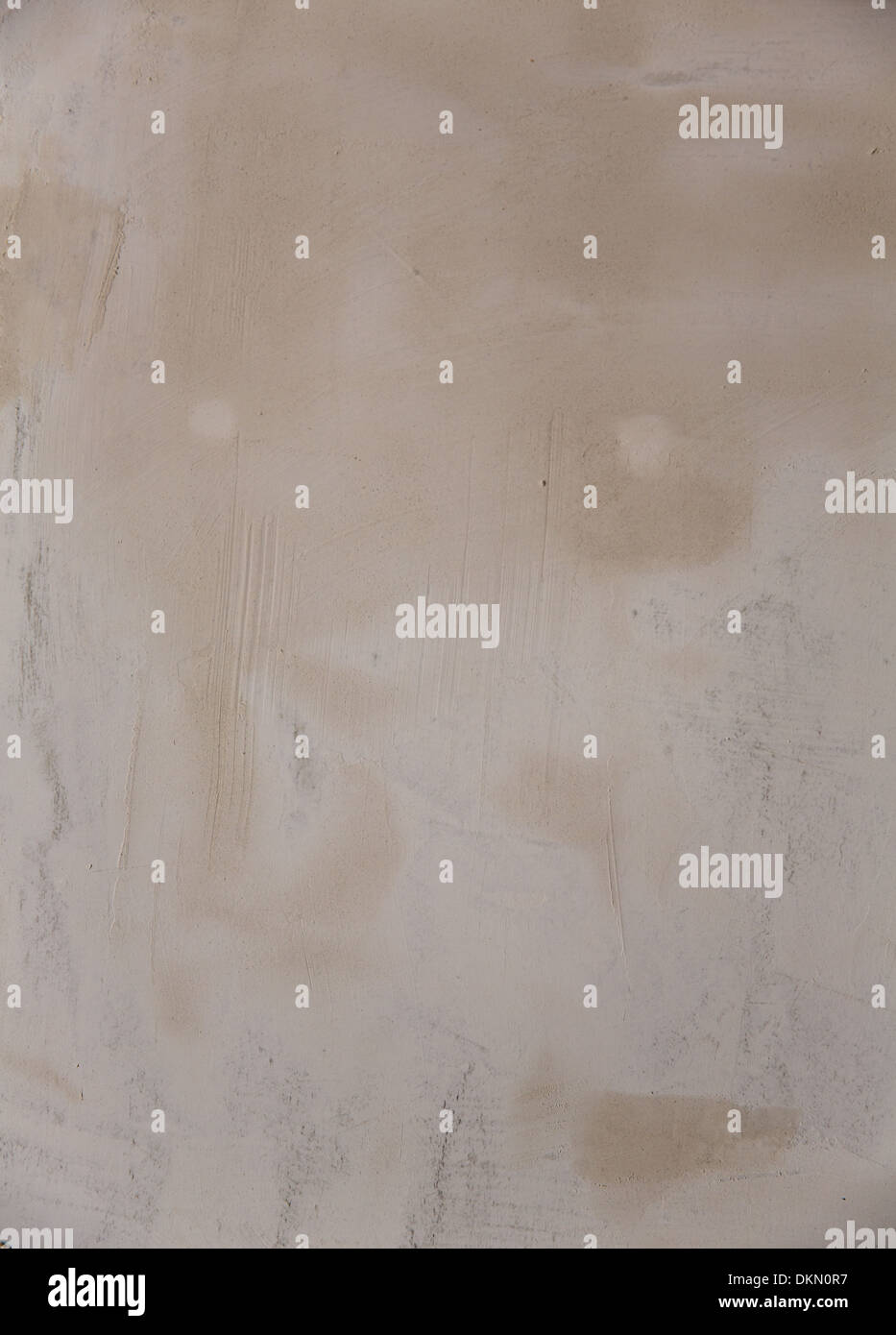 Plâtre frais Gesso texture dans la construction de murs en stuc Banque D'Images