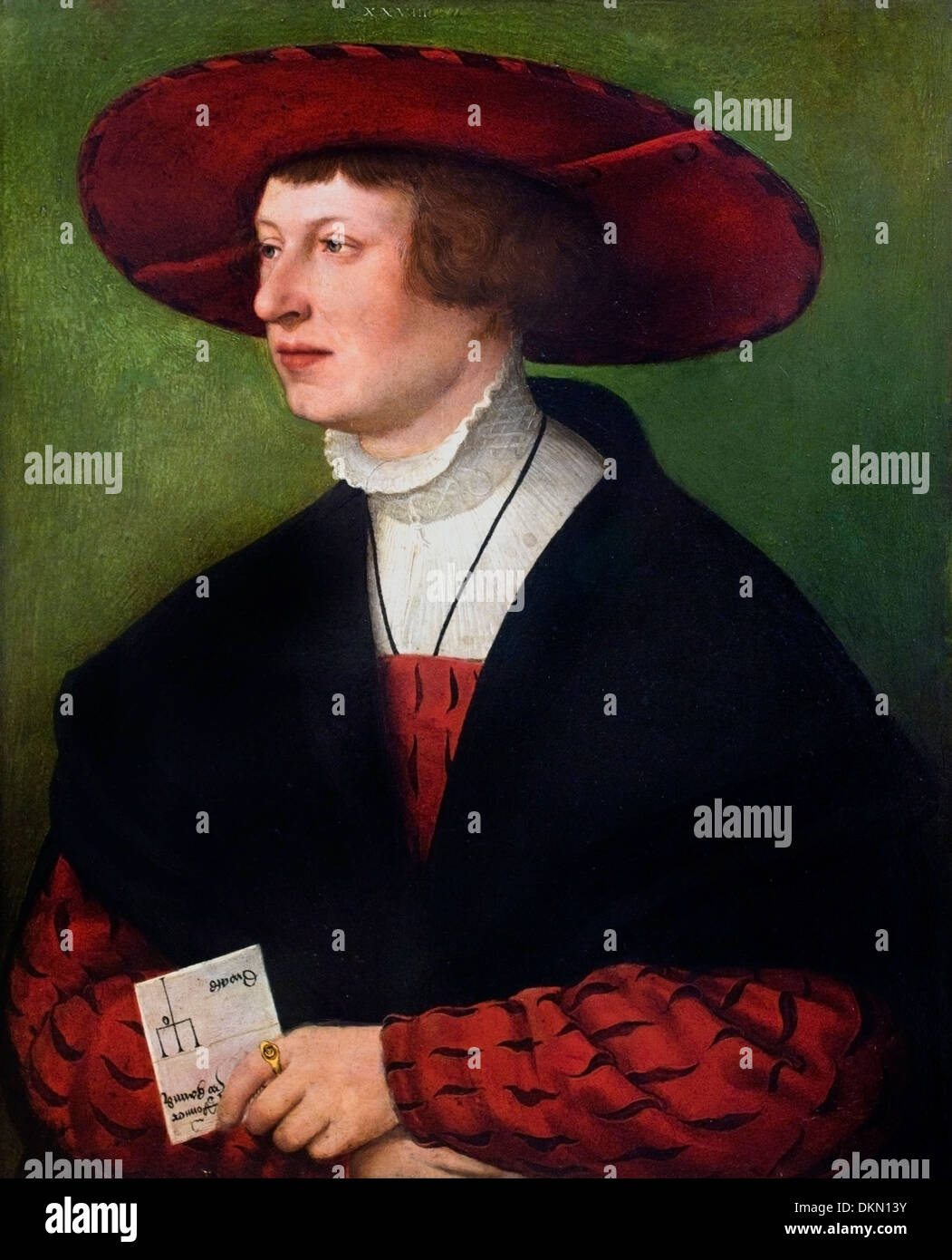 Wofgang Ronner par Hans Maler zu Schwaz (1480-1526/1529) peintre allemand Banque D'Images
