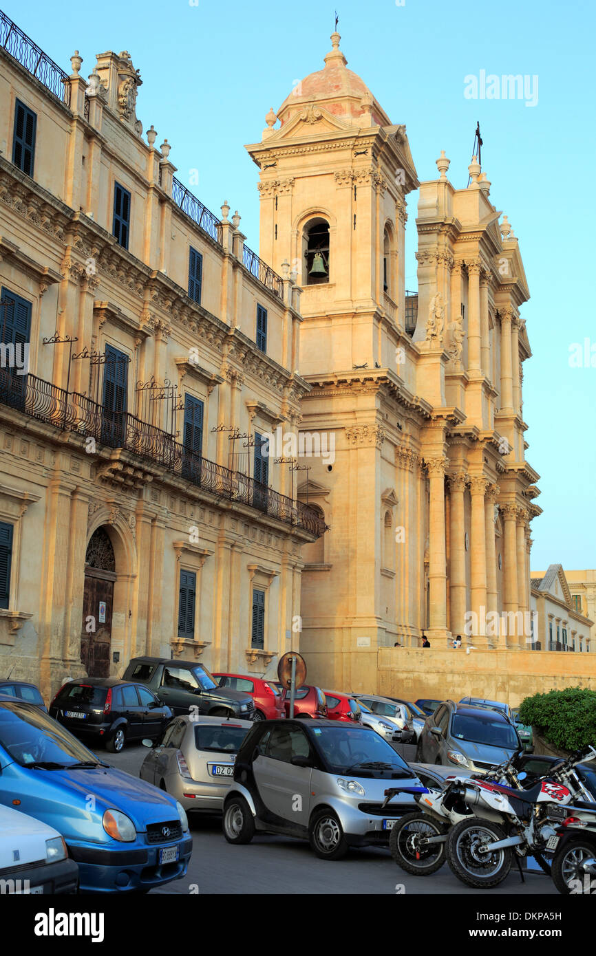 (1776), la cathédrale de Noto, en Sicile, Italie Banque D'Images