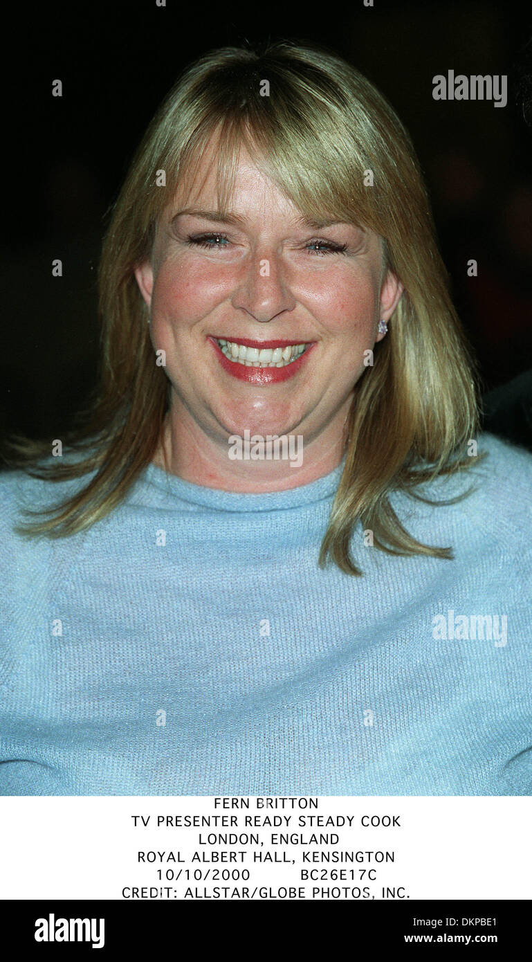 Tv presenter fern britton Banque de photographies et d’images à haute ...