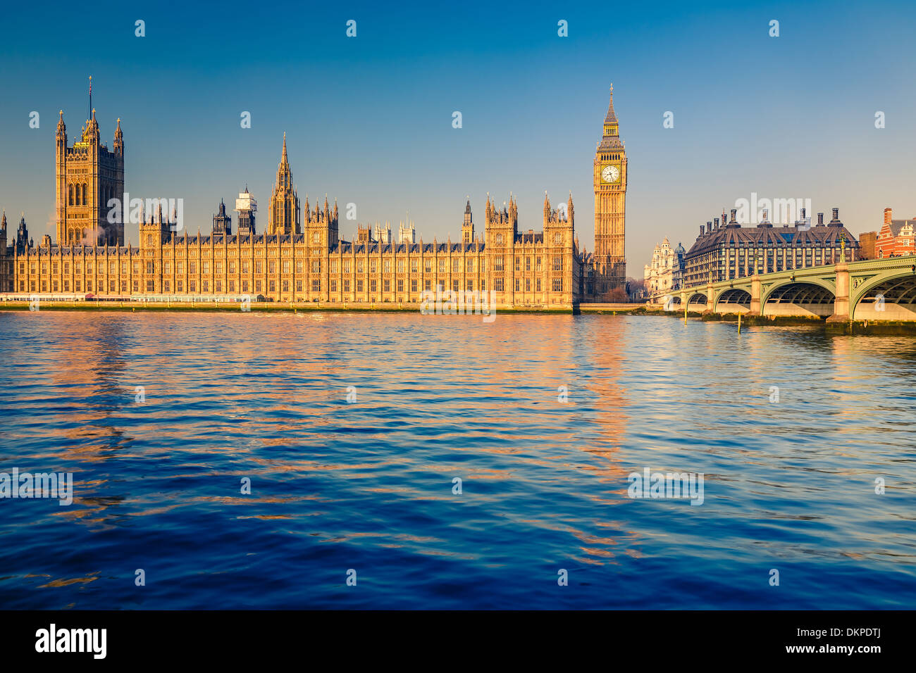 Big Ben à Londres Banque D'Images