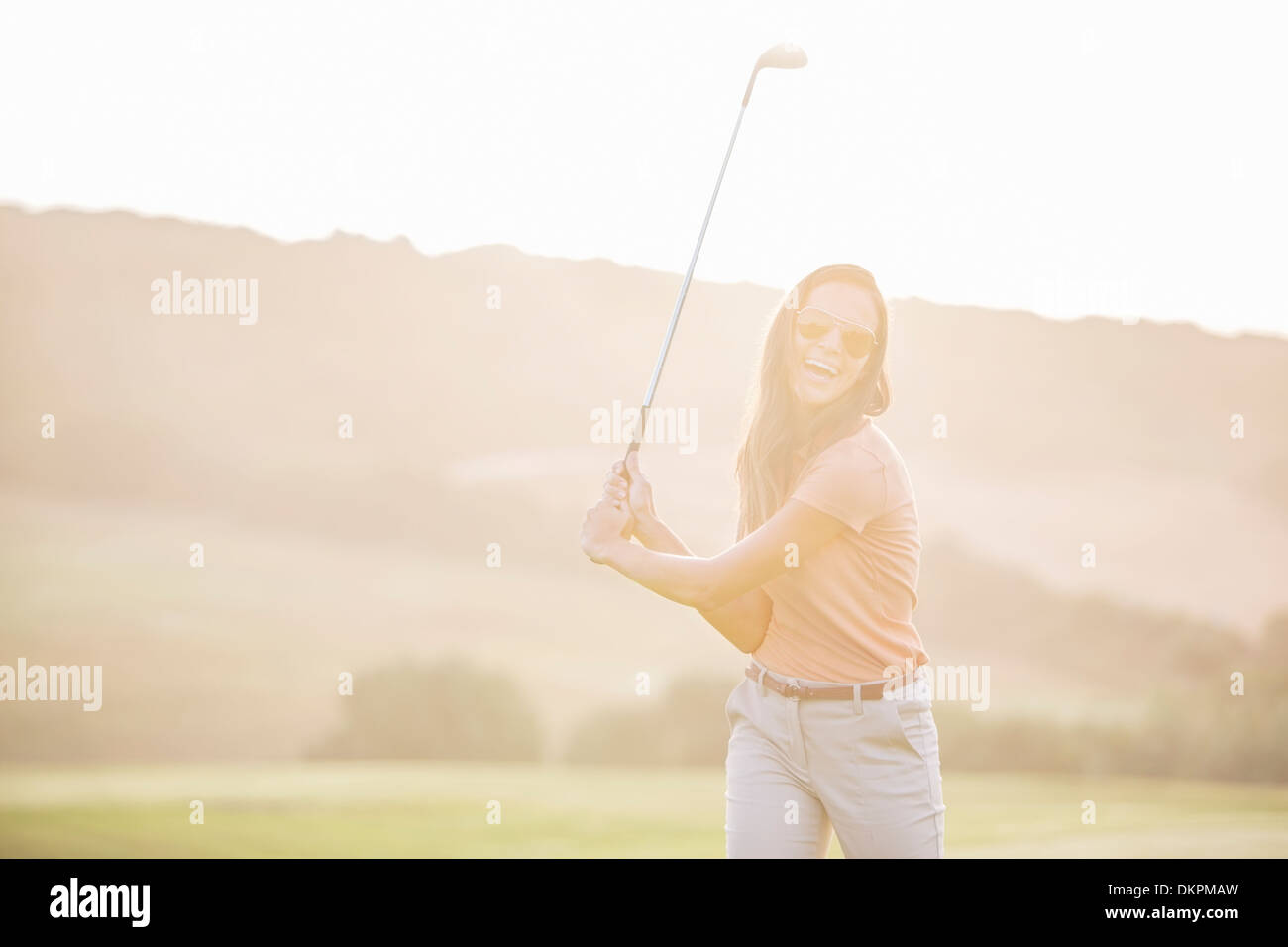 Golf course Banque D'Images