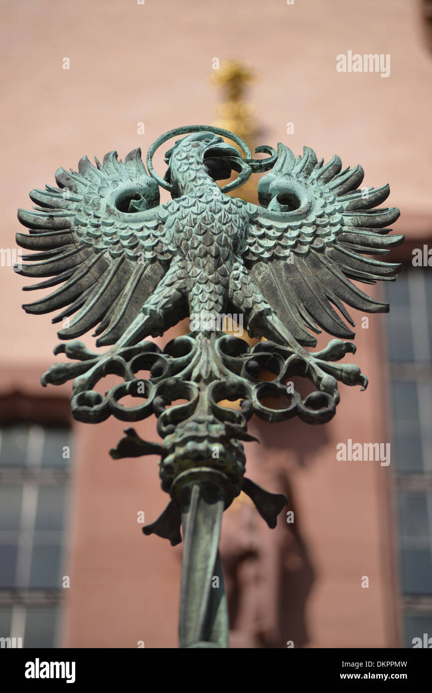 Adler, Roemerberg, Frankfurt am Main, Hessen, Allemagne / Römerberg Banque D'Images