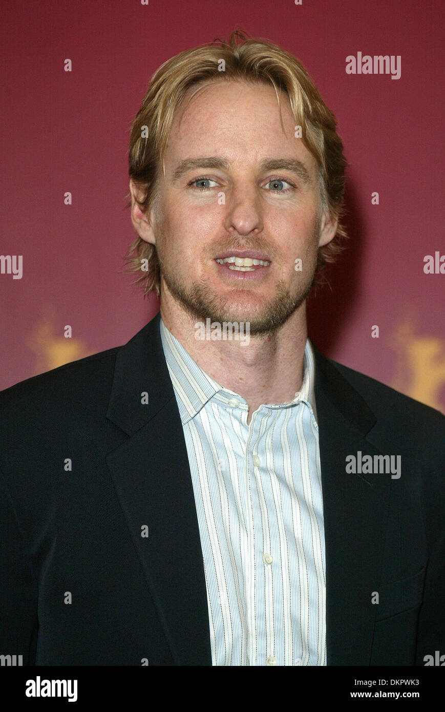 OWEN WILSON.acteur.TOUT.Potsdammer Platz, Berlin, GERM.13/02/2002.DI683 Banque D'Images