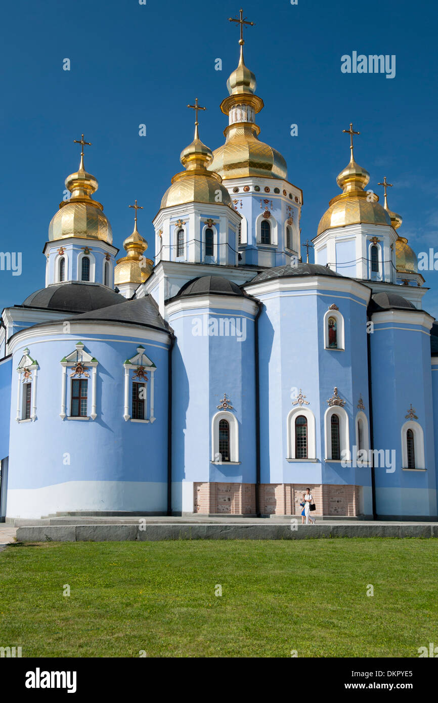 Monastère Saint-michel-au-Dôme-dor à Kiev, la capitale de l'Ukraine. Banque D'Images