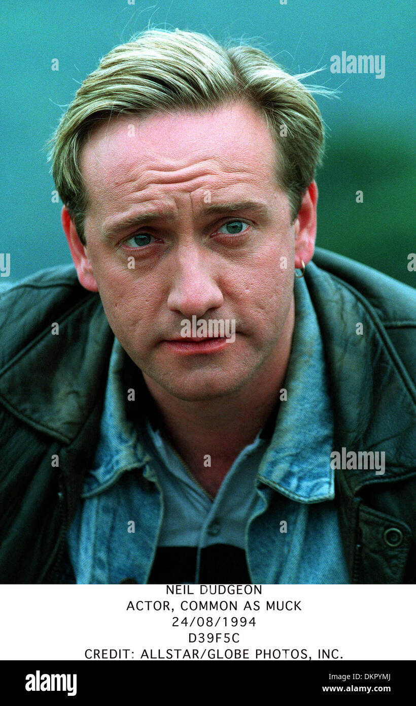 NEIL DUDGEON.acteur, COMME COMMUN MUCK.24/08/1994.D39F5C. Banque D'Images