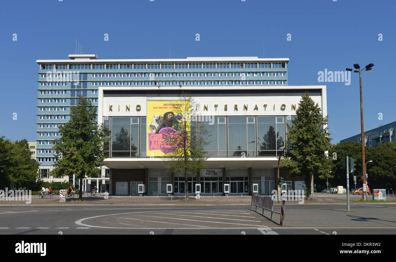 Kino International, Karl-Marx-Allee, Berlin, Deutschland Banque D'Images