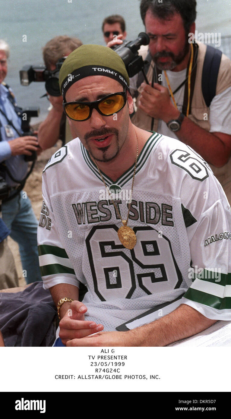 ALI G.présentatrice TV.23/05/1999.R74G24C. Banque D'Images