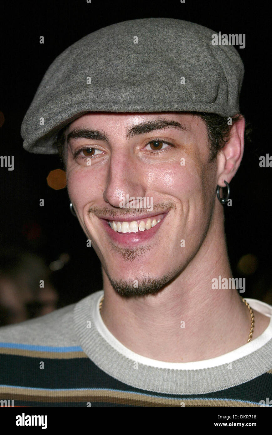 L'ACTEUR ERIC BALFOUR..HOLLYWOOD, LOS ANGELES, USA.27/02/2002.LA66 Banque D'Images