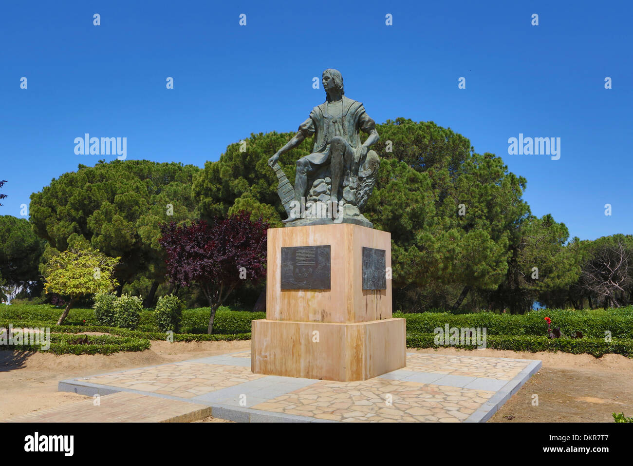 Europe Espagne Andalousie Région Province de Huelva La Rabida Monastère monument Colomb Huelva La Rabida America Columbus discovery Banque D'Images