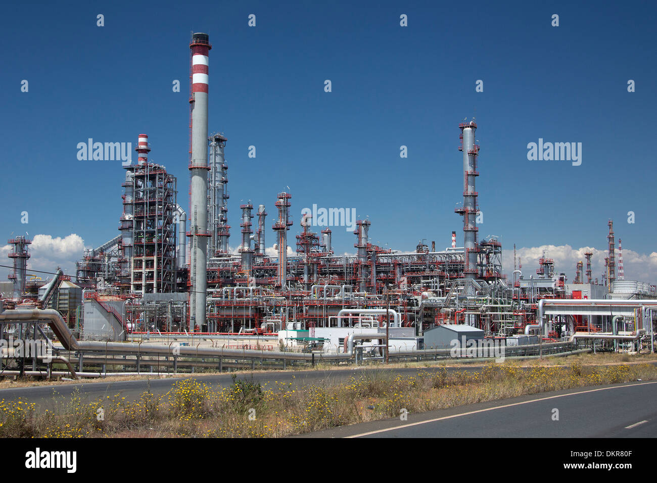 La Rabida Refinery Map L'Espagne, l'Europe, l'Andalousie, région, Huelva, Province, La Rabida ...