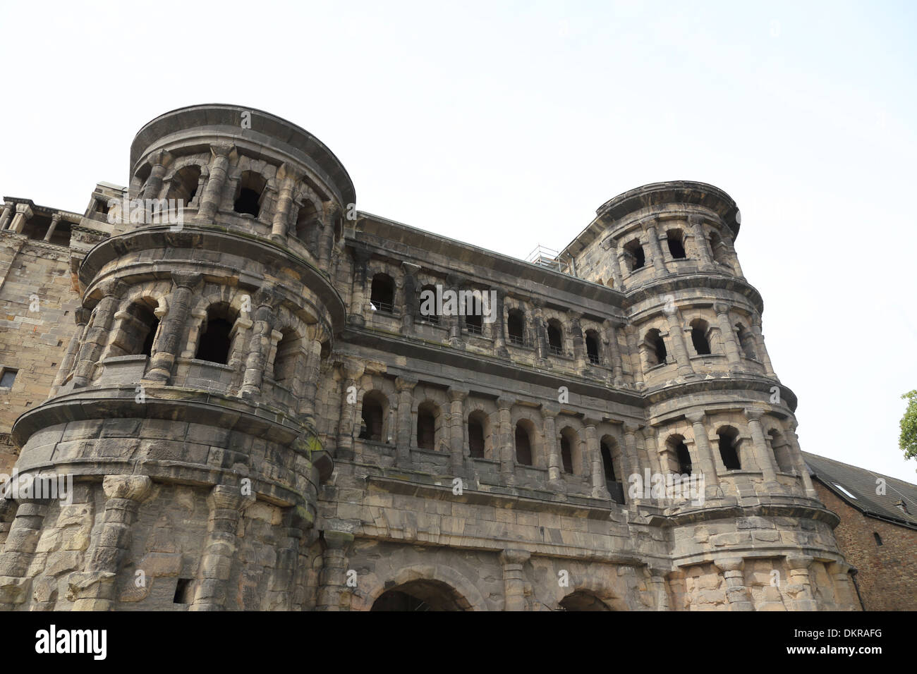 Trier Porta Nigra Banque D'Images