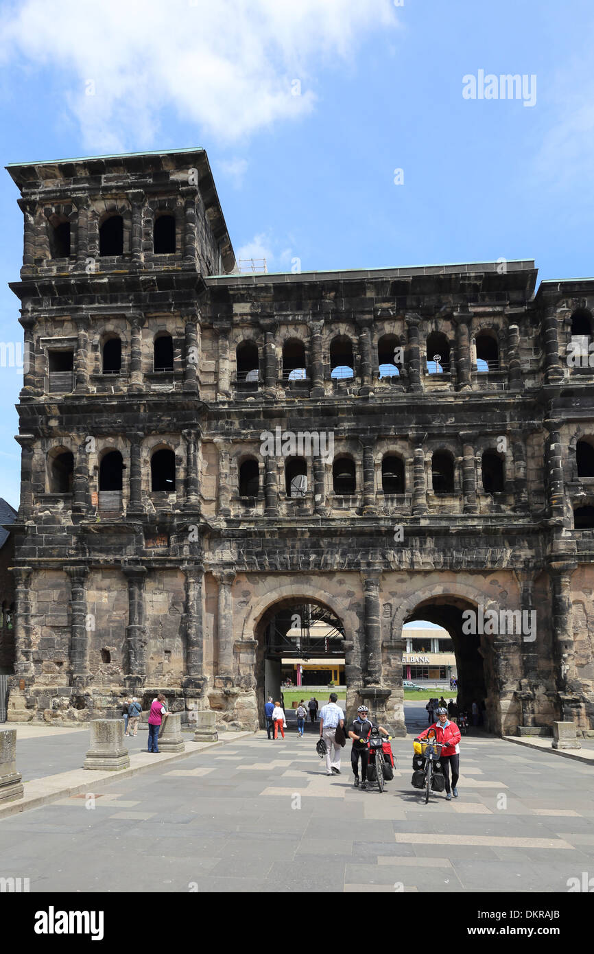 Trier Porta Nigra Banque D'Images